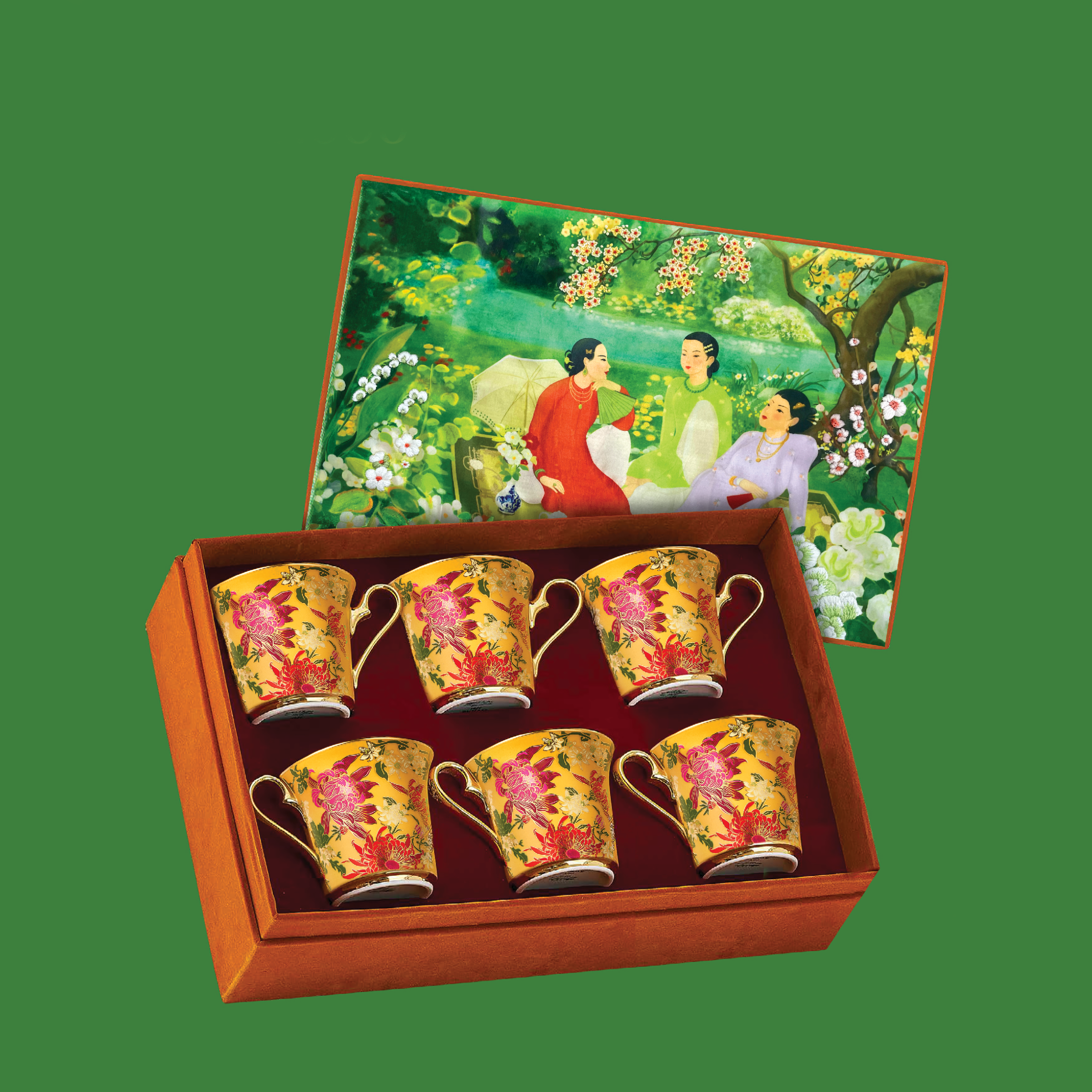 LỤC ẨM TEACUP SET